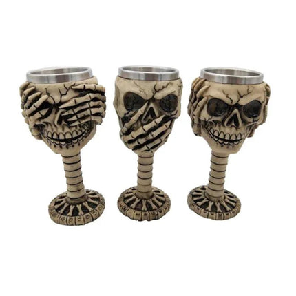 Beer Mug Skull 3D Wine Halloween Decoration - Beer Mug - Balonar - Mad Fly Essentials