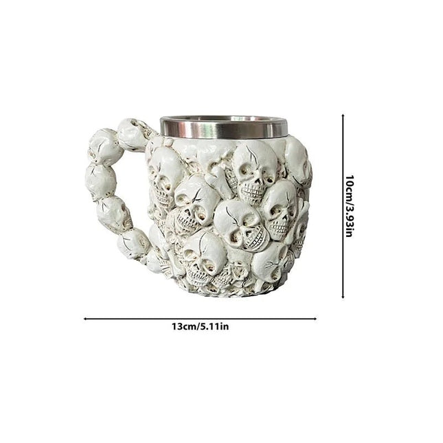 Beer Mug Stainless Medieval Dragon Zombie Coffee Mug - Beer Mug - Freeson - Mad Fly Essentials