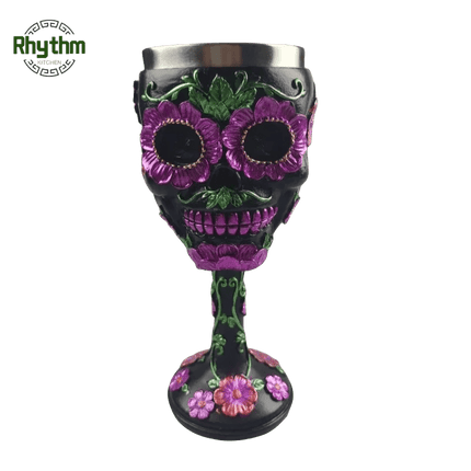 Beer Mug Stainless Steel 3D Goblet Skull Viking Mug - Beer Mug - Freeson - Mad Fly Essentials