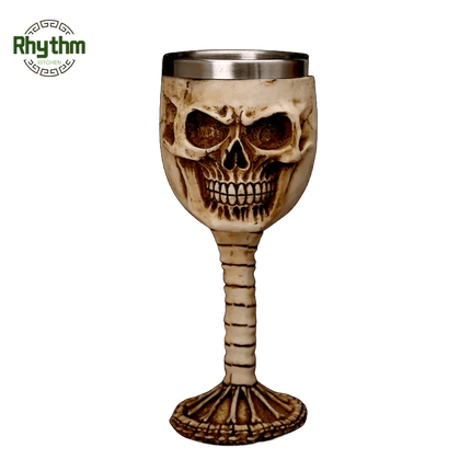 Beer Mug Stainless Steel 3D Goblet Skull Viking Mug - Beer Mug - Freeson - Mad Fly Essentials