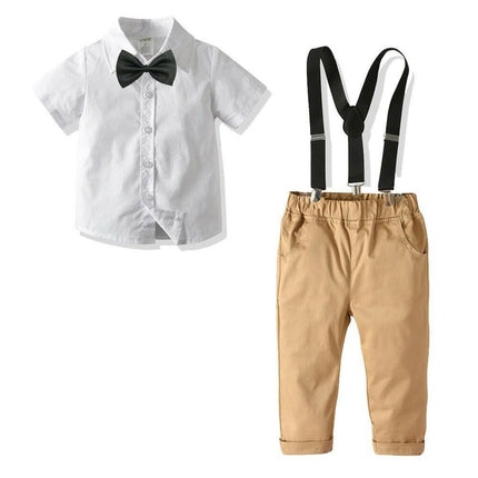 Baby Boy Toddler Formal Striped Outfit - Kids Shop Mad Fly Essentials