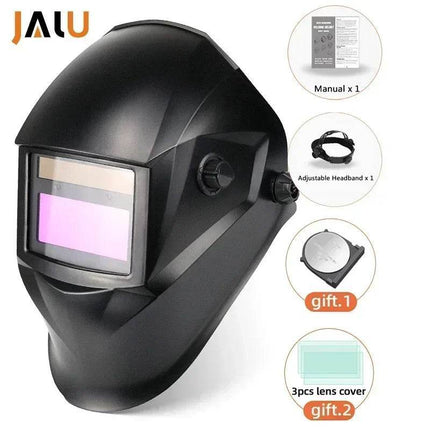 Solar Large View Auto Darkening Helmet Welding Mask - Welding Mask - JALU - Mad Fly Essentials