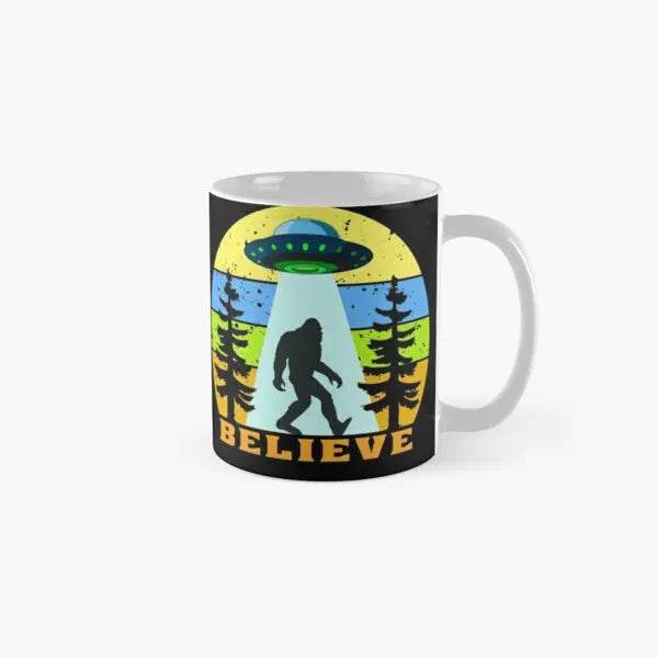 Bigfoot UFO Alien Vintage Coffee Mug - Mad Fly Essentials