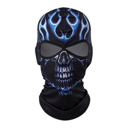 Black Ghost Skull Face Mask Balaclava - Balaclava - heatboywade - Mad Fly Essentials