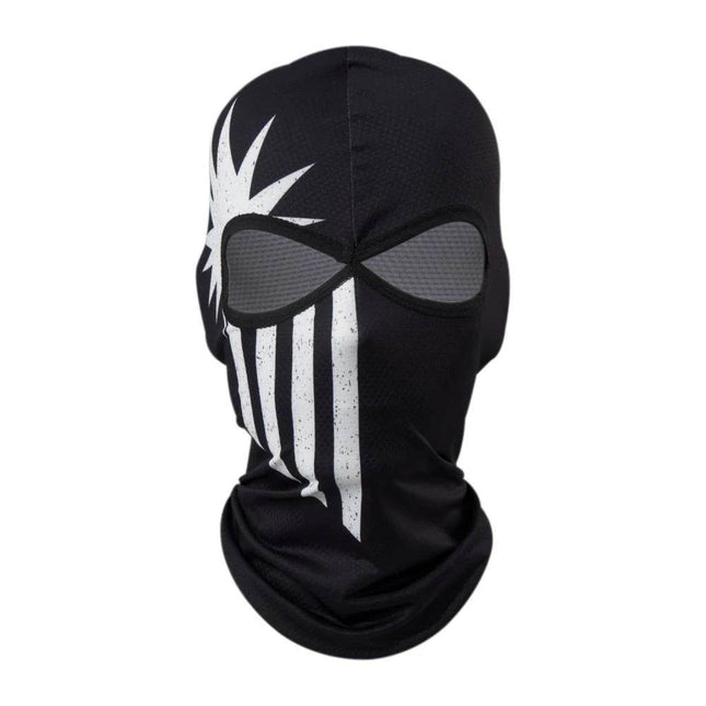 Black Ghost Skull Face Mask Balaclava - Mad Fly Essentials