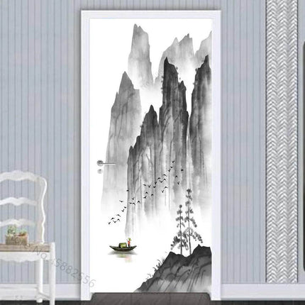 Black White Cityscape Funny 3D Wall Sticker - 3D Wall Sticker - Sensual Bee - Mad Fly Essentials