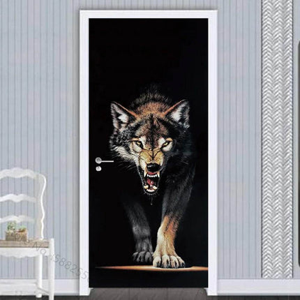 Black White Cityscape Funny 3D Wall Sticker - 3D Wall Sticker - Sensual Bee - Mad Fly Essentials