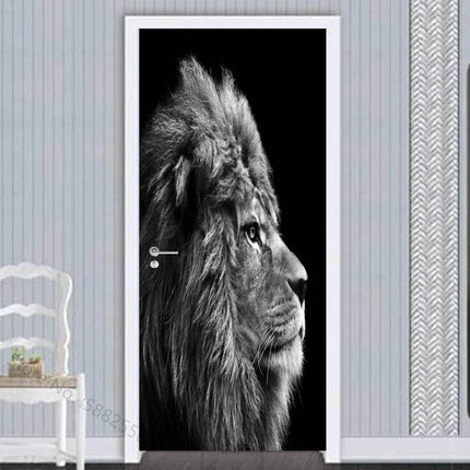 Black White Cityscape Funny 3D Wall Sticker - 3D Wall Sticker - Sensual Bee - Mad Fly Essentials