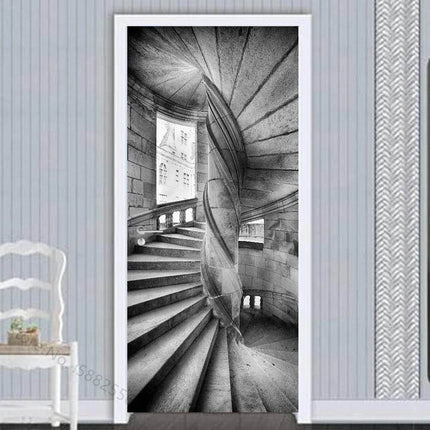 Black White Cityscape Funny 3D Wall Sticker - 3D Wall Sticker - Sensual Bee - Mad Fly Essentials