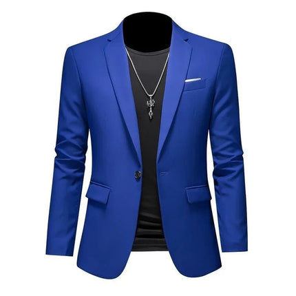 Blazer Men Fashion M - 6XL Business Casual Blazer - Blazer - BC - Mad Fly Essentials
