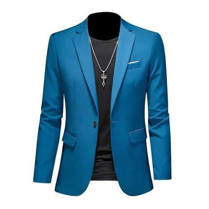 Blazer Men Fashion M - 6XL Business Casual Blazer - Blazer - BC - Mad Fly Essentials