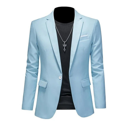 Blazer Men Fashion M - 6XL Business Casual Blazer - Blazer - BC - Mad Fly Essentials