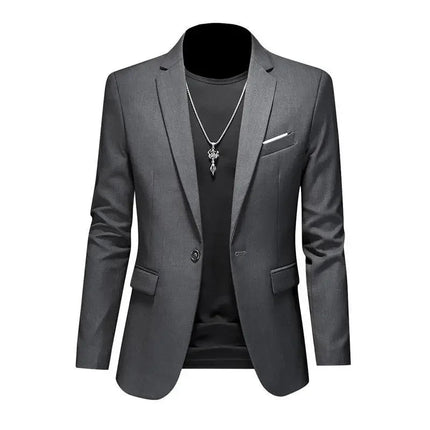 Blazer Men Fashion M - 6XL Business Casual Blazer - Blazer - BC - Mad Fly Essentials