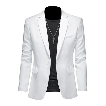Blazer Men Fashion M - 6XL Business Casual Blazer - Blazer - BC - Mad Fly Essentials