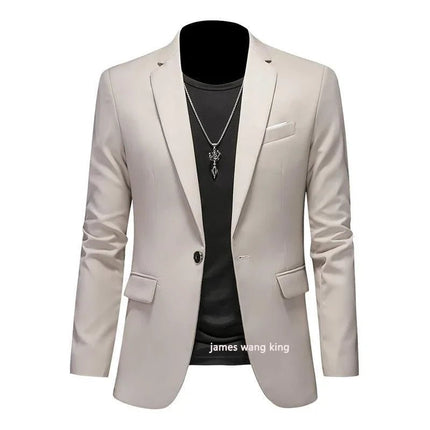 Blazer Men Fashion M - 6XL Business Casual Blazer - Blazer - BC - Mad Fly Essentials