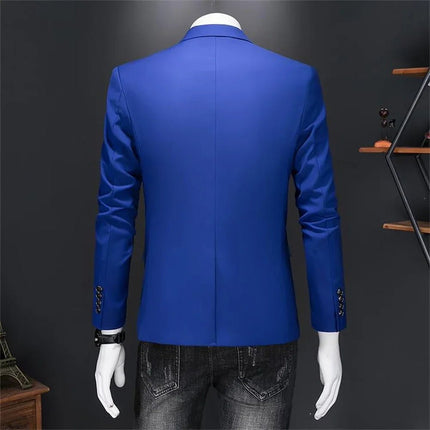Blazer Men Fashion M - 6XL Business Casual Blazer - Blazer - BC - Mad Fly Essentials