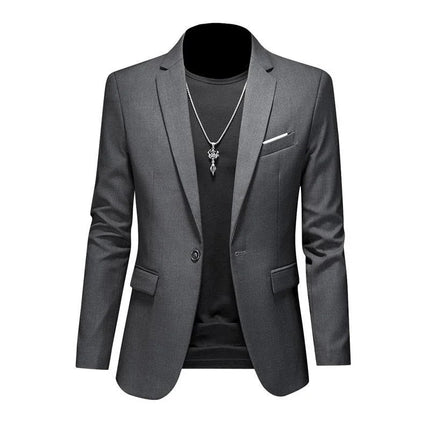 Blazer Men Fashion M - 6XL Business Casual Blazer - Blazer - BC - Mad Fly Essentials