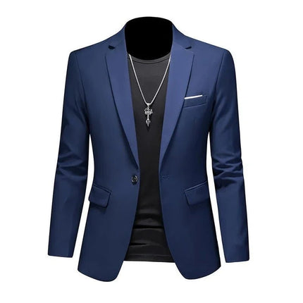Blazer Men Fashion M - 6XL Business Casual Blazer - Blazer - BC - Mad Fly Essentials