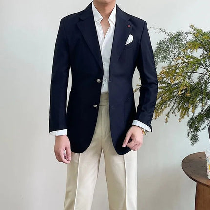 Blazer Men Slim - Fit 6XL - M Business Tuxedo Blazer - Blazer - iairay - Mad Fly Essentials