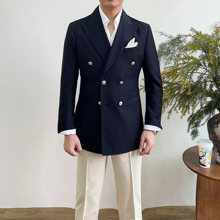 Blazer Men Slim - Fit 6XL - M Business Tuxedo Blazer - Blazer - iairay - Mad Fly Essentials