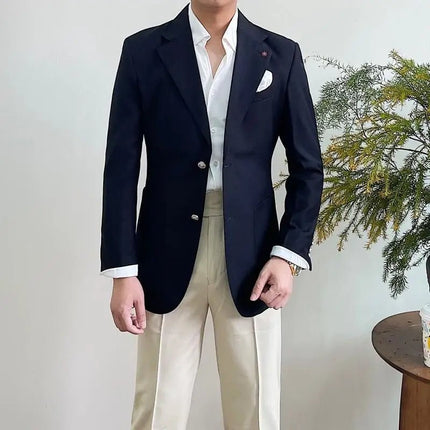 Blazer Men Slim - Fit 6XL - M Business Tuxedo Blazer - Blazer - iairay - Mad Fly Essentials