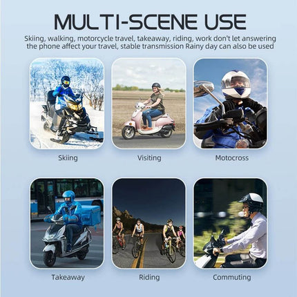 Bluetooth Motorcycle Intercom Noise - Reduction Headset Auto Essentials - Auto Essentials - Autoeye - Mad Fly Essentials
