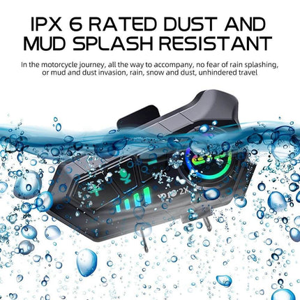 Bluetooth Motorcycle Intercom Noise - Reduction Headset Auto Essentials - Auto Essentials - Autoeye - Mad Fly Essentials