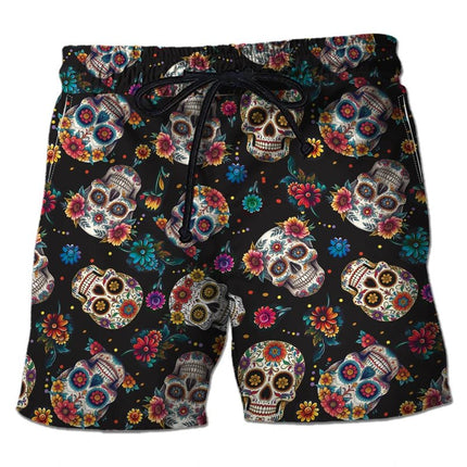 Boardshorts Men 3D Abstract Mushroom Hawaiian Shorts - Boardshorts - Beach Fellow - Mad Fly Essentials