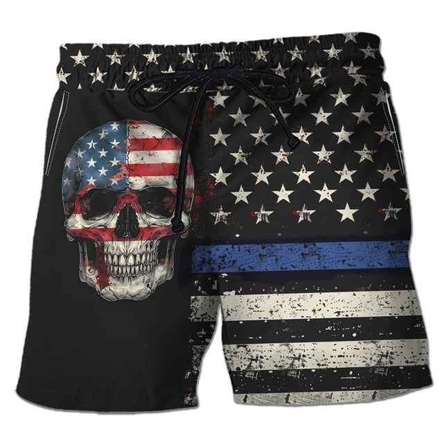 Boardshorts Men 3D Abstract Mushroom Hawaiian Shorts - Boardshorts - Beach Fellow - Mad Fly Essentials