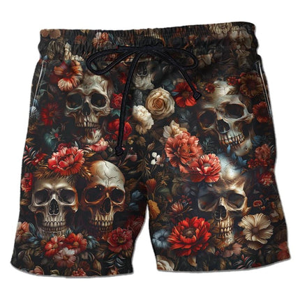 Boardshorts Men 3D Abstract Mushroom Hawaiian Shorts - Boardshorts - Beach Fellow - Mad Fly Essentials