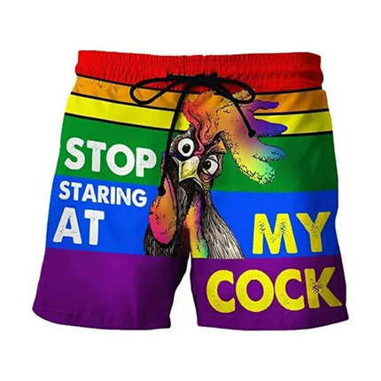 Boardshorts Men Funny Banana Crab Animal 3D Boardshorts - Boardshorts - Beach Fellow - Mad Fly Essentials