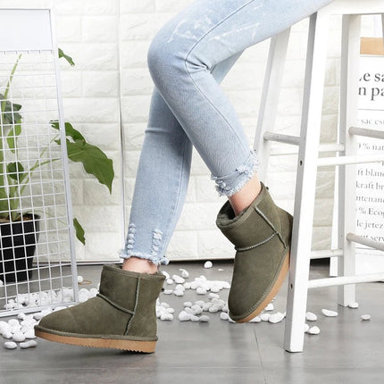 Boots Women Leather Australia Classic Snow Footwear - Boots - BKLD - Mad Fly Essentials
