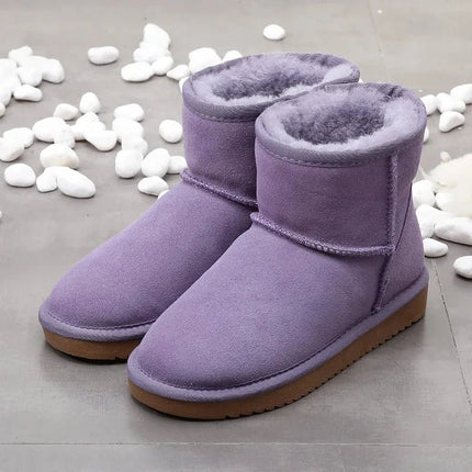 Boots Women Leather Australia Classic Snow Footwear - Boots - BKLD - Mad Fly Essentials