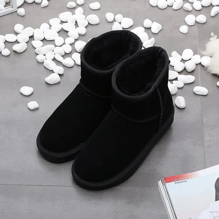 Boots Women Leather Australia Classic Snow Footwear - Boots - BKLD - Mad Fly Essentials