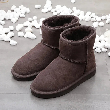 Boots Women Leather Australia Classic Snow Footwear - Boots - BKLD - Mad Fly Essentials