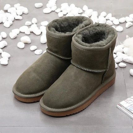 Boots Women Leather Australia Classic Snow Footwear - Boots - BKLD - Mad Fly Essentials