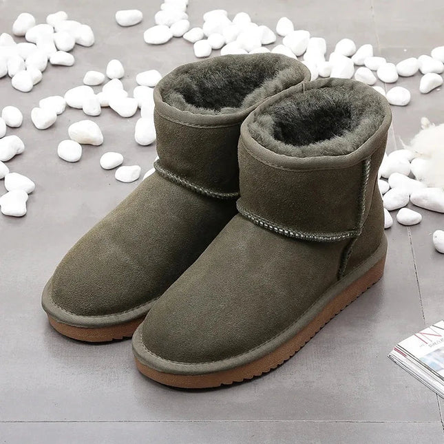 Boots Women Leather Australia Classic Snow Footwear - Boots - BKLD - Mad Fly Essentials