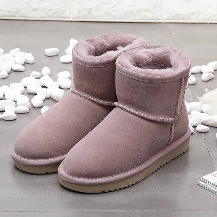 Boots Women Leather Australia Classic Snow Footwear - Boots - BKLD - Mad Fly Essentials