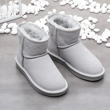 Boots Women Leather Australia Classic Snow Footwear - Boots - BKLD - Mad Fly Essentials