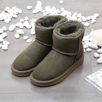 Boots Women Leather Australia Classic Snow Footwear - Boots - BKLD - Mad Fly Essentials