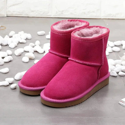 Boots Women Leather Australia Classic Snow Footwear - Boots - BKLD - Mad Fly Essentials