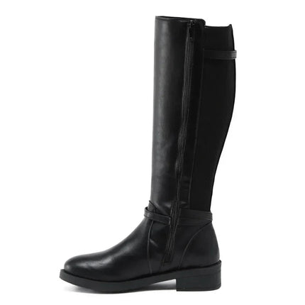 Boots Women Western Leather Winter Footwear - Boots - YM - Mad Fly Essentials
