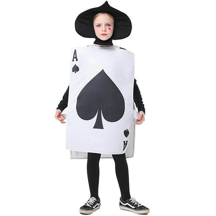 Boy Ace Spades Poker Card Halloween Medieval Costume - Costume - Cavalaria Costumes - Mad Fly Essentials