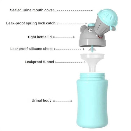 Boy Girl Hygienic Leak - proof Urinal Baby Essentials - Baby Essentials - Kid Essentials - Mad Fly Essentials