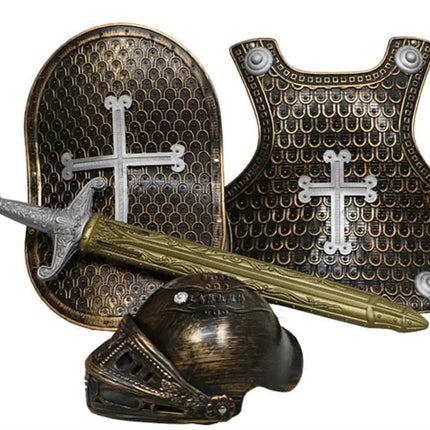 Boy Halloween Hero Knight Warrior Costume - Costume - Cavalaria Costumes - Mad Fly Essentials