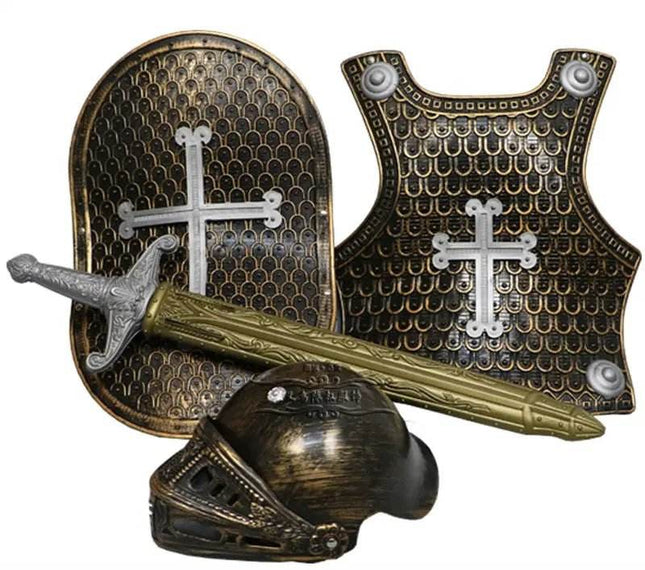 Boy Halloween Hero Knight Warrior Costume - Costume - Cavalaria Costumes - Mad Fly Essentials