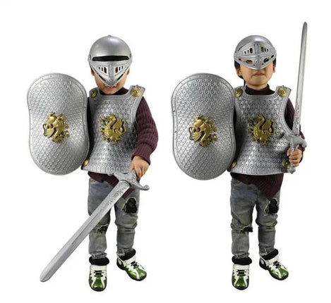 Boy Halloween Hero Knight Warrior Costume - Costume - Cavalaria Costumes - Mad Fly Essentials