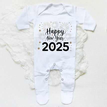 Boy Hello 2025 Long Baby Romper - Baby Romper - AYNIGIELL - Mad Fly Essentials