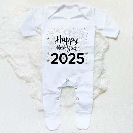 Boy Hello 2025 Long Baby Romper - Baby Romper - AYNIGIELL - Mad Fly Essentials