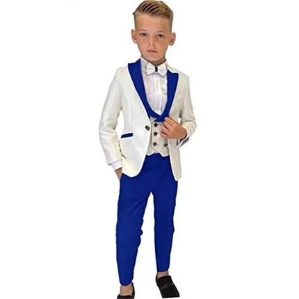 Boy White Paisley 3pc Gentleman Outfit – Mad Fly Essentials